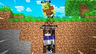 Я решил в ПЕРВЫЙ РАЗ ПРОЙТИ МАЙНКРАФТ , но мне МЕШАЕТ ОХОТНИК | Minecraft постирония.