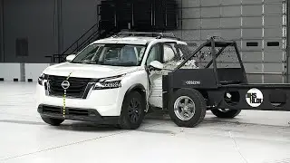 2022 Nissan Pathfinder updated side IIHS crash test