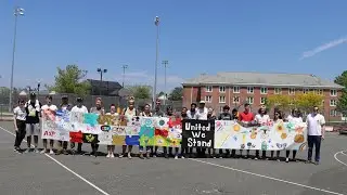 Student Public Art Mural, Rowan University Urban Geography Students