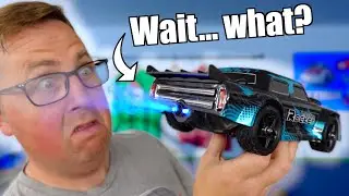 Cheap RC Drift Car with a Rocket of course!