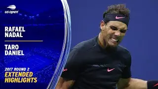 Rafael Nadal vs. Taro Daniel Extended Highlights | 2017 US Open Round 2