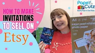 How to Make Party Invitations to Sell on Etsy | DIY Canva Tutorial 🎉