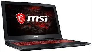Ноутбук MSI GL62M 7RDX-2678XRU распаковка