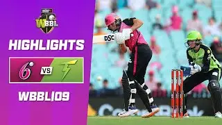 Sydney Sixers v Sydney Thunder | WBBL|09