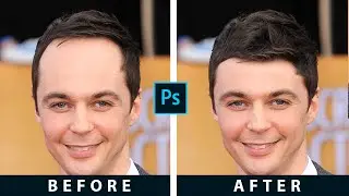 Hair trick photoshop tutorial for beginners #GeniusNow