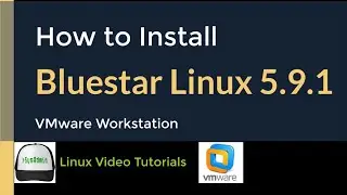 How to Install Bluestar Linux 5.9.1 + VMware Tools + Quick Look on VMware Workstation