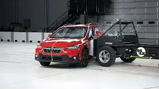 2022 Subaru Crosstrek updated side IIHS crash test