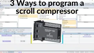 3 different ways to control a Copland scroll compressor in CCT