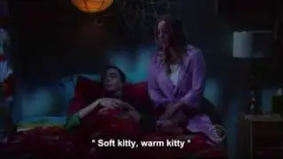 Penny sings Soft Kitty again for Sheldon