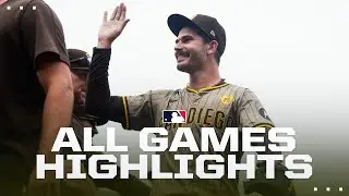 Highlights from ALL games on 7/25! (Padres Dylan Cease throws no-no! Mets walk-off vs Braves)