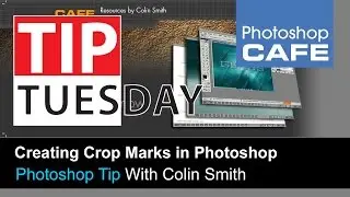 Creating Crop Marks in Photoshop, Photoshop Tip | PhotoshopCAFE Tutorial