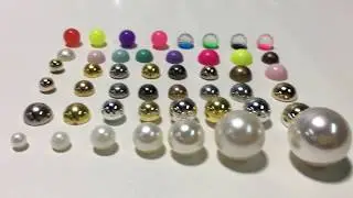 Plastic Round Pearl Rivets