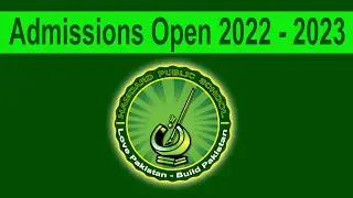 Admissions Open 2022 - 2023! 📚