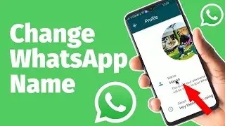 Whatsapp Me Naam Kaise Change Kare !! How To Change Name In Whatsapp 2024