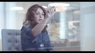 Virtual Holographic Display Touch Screen VFX Compositing Apple Motion