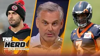 Seahawks show interest in Jimmy Garoppolo, Broncos build offense around Russ Wilson | NFL | THE HERD