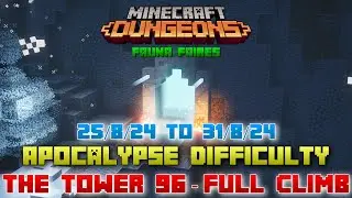 The Tower 96 [Apocalypse] Full Climb, Guide & Strategy, Minecraft Dungeons Fauna Faire