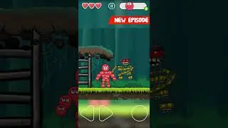 CARTOON ANIMATION BOSS FIGHT in the game RED BALL ! Red Ball 4 mukbang animation 