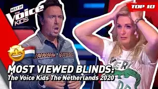 TOP 10 | MOST VIEWED Blind Auditions of 2020: The Netherlands 🇳🇱 | The Voice Kids