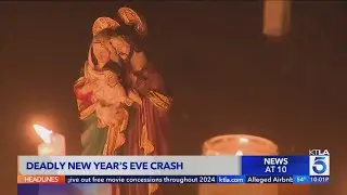 Toddler in stable condition after NYE crash killed her family in South L.A.