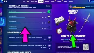 Earn 100 Points || Fortnite Reboot Rally Rewards