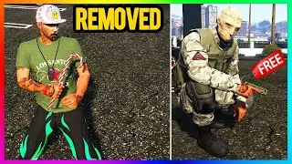 GTA 5 Online - WEAPONS Has Been REMOVED - How To UNLOCK WM29 Gun & Candy Cane FREE (GTA V Update)