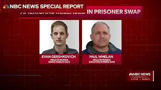 Evan Gershkovich and Paul Whelan freed from Russian prison as part of major exchange