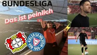 Bayer Leverkusen vs Holstein Kiel | schwache Leistung 🤬😡|  Stadionvlog | Burodelero