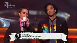 Nyan Cat's 5-Word Speech at the 16th Annual Webby Awards