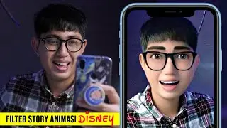 Filter Perubah Wajah Menjadi Karakter Animasi Disney