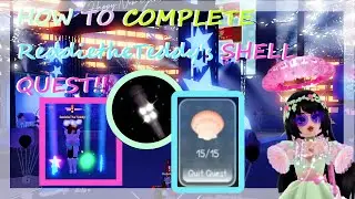HOW TO COMPLETE THE SHELL QUEST| ReddietheTeddy's Quest| Roblox Royale High New Year's 2022