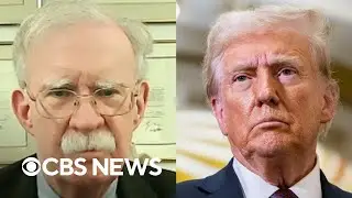 John Bolton says Trump put 