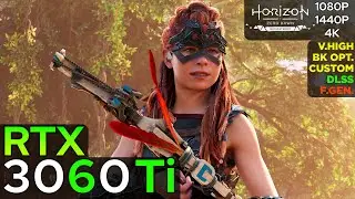 Horizon Zero Dawn Remastered - RTX 3060 Ti (1080p/1440p/4K)