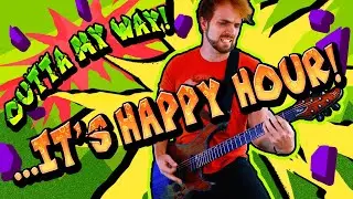 ANTONBLAST - Outta My Way! ...It's Happy Hour! (Metal Cover by RichaadEB)