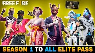 FREE FIRE ALL ELITE PASS || ALL ELITE PASS IN FREE FIRE || FF ALL ELITE PASS