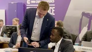 Inside the Minnesota Vikings Draft Room During the 2023 NFL Draft