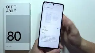 OPPO A80 5G: How to Change Display Size (UI Size)