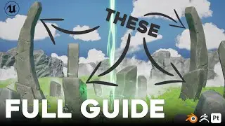 FULL GUIDE - Stylized 3D Asset Creation - in-depth sculpting and texturing principles