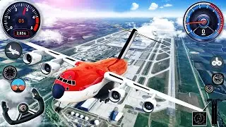 Pilot Flight Airplane Simulator - Emergency Landing Boeing 747 - Android GamePlay