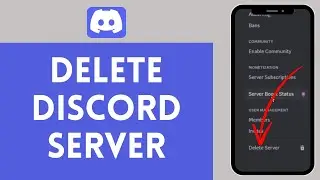 How to Delete Discord Server (in 1 Minute!)