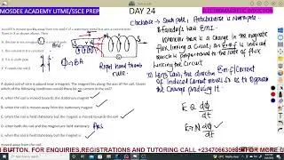 ELECTROMAGNETIC INDUCTION{EMI CONCEPTS+PYQ|JAMB|NECO|GCE|IGCSE|JUPEB|IJMB|CBSE|WAEC