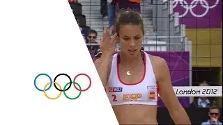 Womens Beach Volleyball Round of 16 - ESP v ITA | London 2012 Olympics