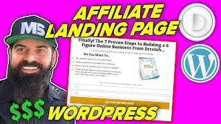 How to Create a Landing Page for Affiliate Marketing with Wordpress and Divi Theme