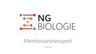 Membraantransport - diffusie - HAVO/VWO Biologie