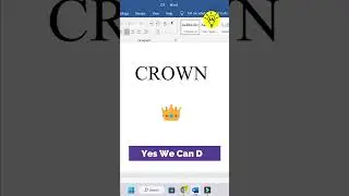 MS Word Tips & Tricks #shorts || Iconic Academy