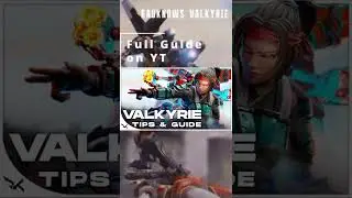 4 Tips You HAVE To Use As Valkyrie (Apex Legends) #shorts