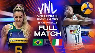 Legendary Match - 🇧🇷 BRA vs. 🇮🇹 ITA - Full Match | Women's VNL 2023