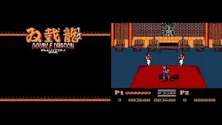 Double Dragon 1/2 (Hack of Dragon Knife) NES - Walkthrough