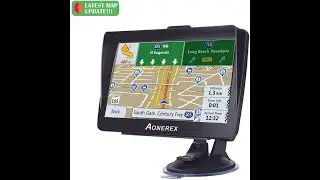 AONEREX SAT NAV - WHAT'S IN THE BOX AND A LOOK AT THE APP