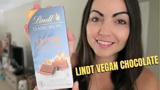 NEW LINDT VEGAN CHOCOLATE (made with oatmilk??)